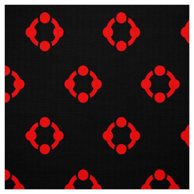 Niche Pride Flag (Black) Fabric (Swatch)