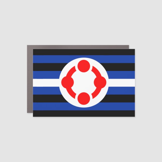 Niche Pride Flag (Original) Car Magnet (Front)