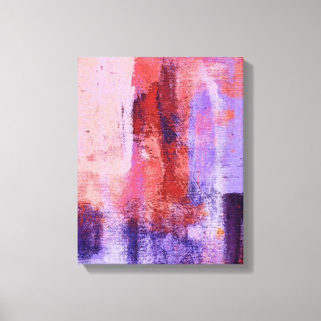 Nichinan Abstract Canvas Print (Front)