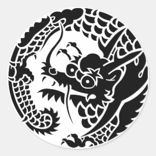 Nichiren Sect Ryu no Maru Classic Round Sticker