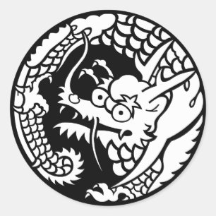 Nichiren Sect Ryu-no-Maru Classic Round Sticker