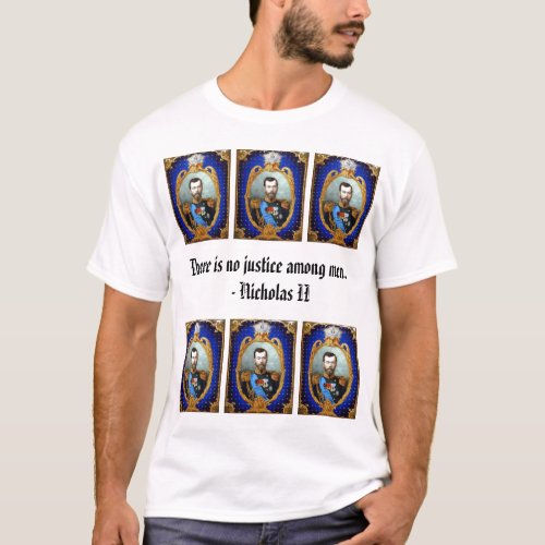 Nicholas II _ Blue T_Shirt
