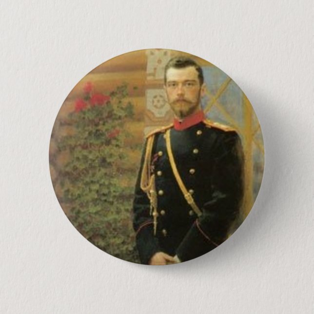 Nicholas II Button (Front)