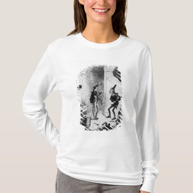 Nicholas instructs Smike in the art of acting T-Shirt (Front)