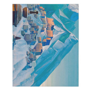 nicholas roerich faux canvas print