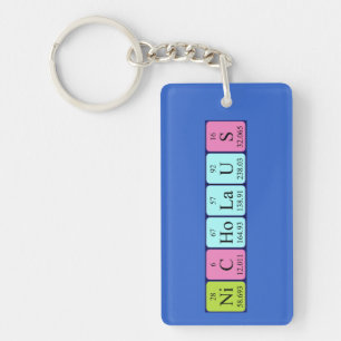 Nicholaus periodic table name keyring
