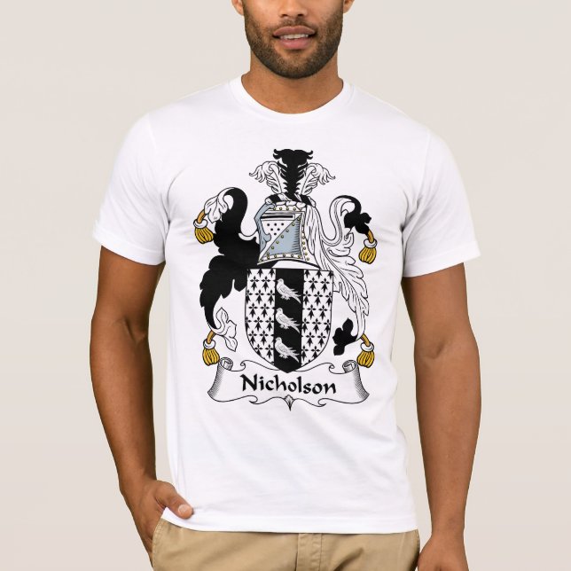 Nicholson Family Crest T-Shirt (Front)