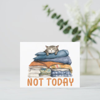 Nicht Heute Postcard