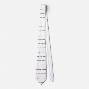 nick.ai neck tie