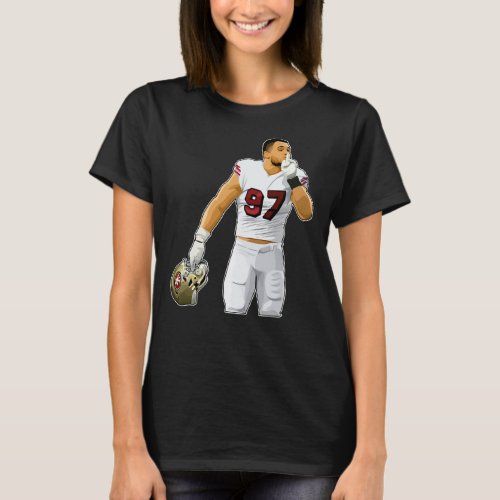 Nick Bosa Silence The Crowds T_Shirt