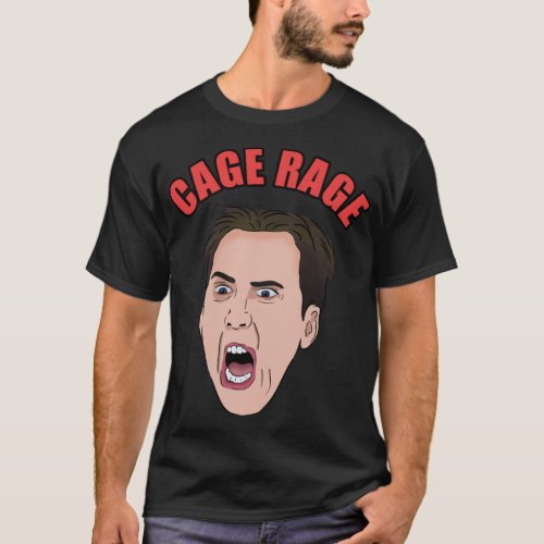 Nick Cage Rage   T_Shirt