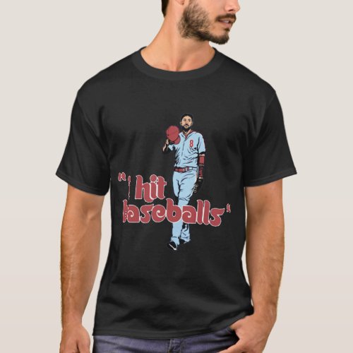 Nick Castellanos I hit baseball T_Shirt