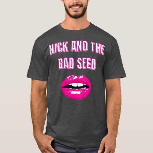 nick cave red lips T_Shirt