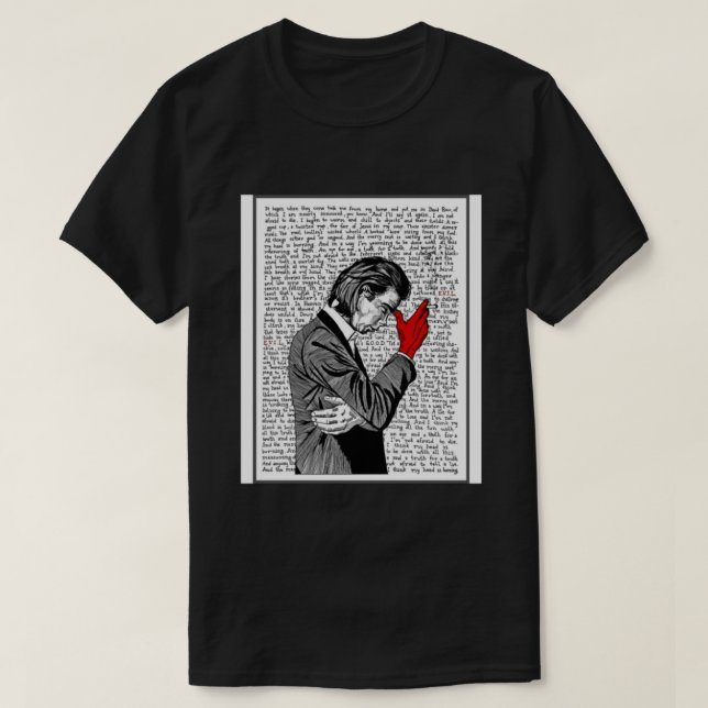 Nick Cave T-Shirt NICK CAVE (Design Front)
