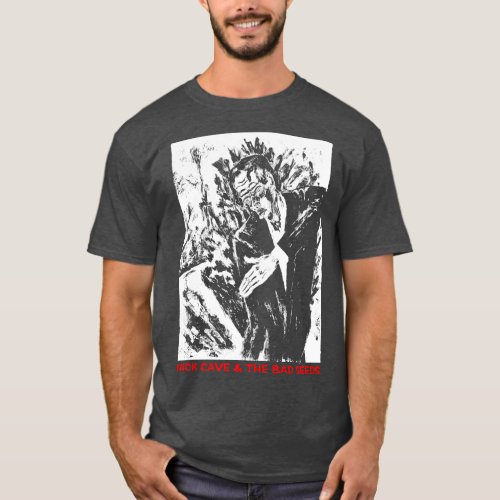 Nick Cave The Bad Seeds Original Fan Artwork T_Shirt