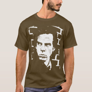 Nick Cave Typographic Portr T-Shirt
