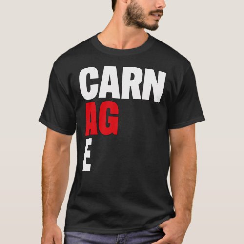 Nick Cave Warren Ellis Carnage Black Edition   T_Shirt