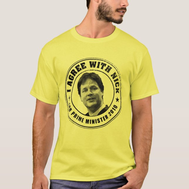 Nick Clegg Tshirt (Front)