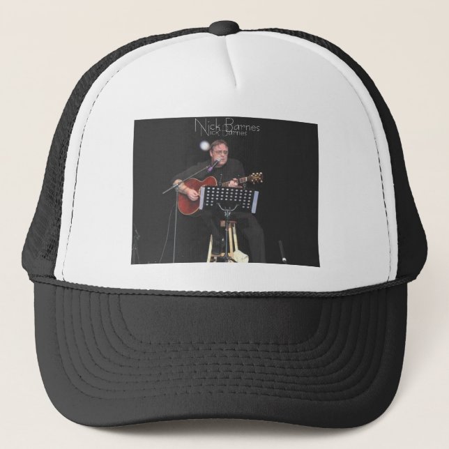nick @ congress, Nick Barnes, Nick Barnes Trucker Hat (Front)