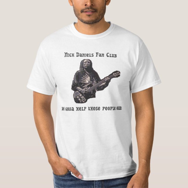 Nick Daniels Fan Club T-Shirt (Front)
