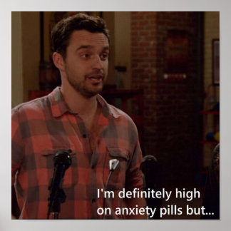 Nick Miller New Girl Poster