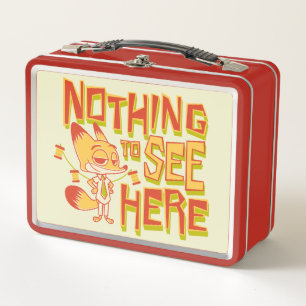 Nick Wilde - Nothing To See Here Metal Lunch Box
