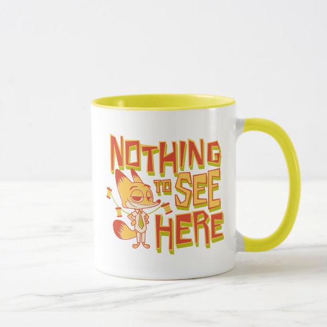 Nick Wilde - Nothing To See Here Mug (Right)
