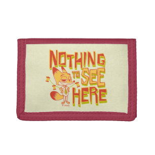 Nick Wilde - Nothing To See Here Tri-fold Wallet