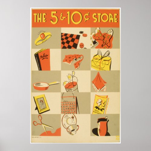 Nickel and Dime Store Poster