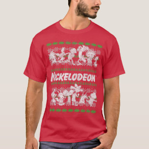 Nickelodeon Christmas Multiple Franchise Ugly Swea T-Shirt