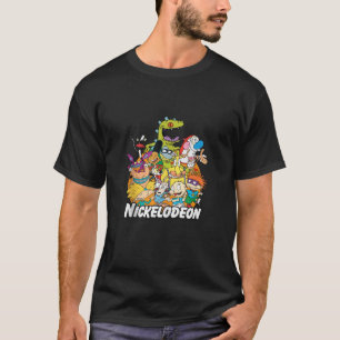Nickelodeon Logo With All Characters Tank Top