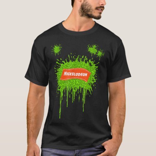 Nickelodeon Slime Splat Logo  T_Shirt