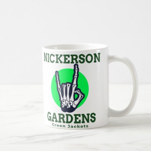 Nickerson Gardens Green Jackets Coffee Mug