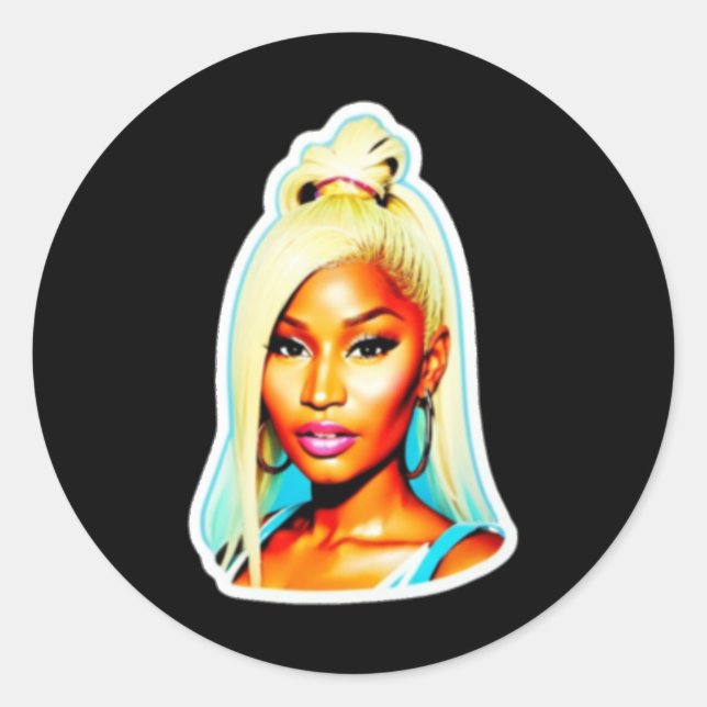 Nicki Minaj Sticker  (Front)