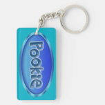 Nickname &quot;pookie&quot; Keychain at Zazzle