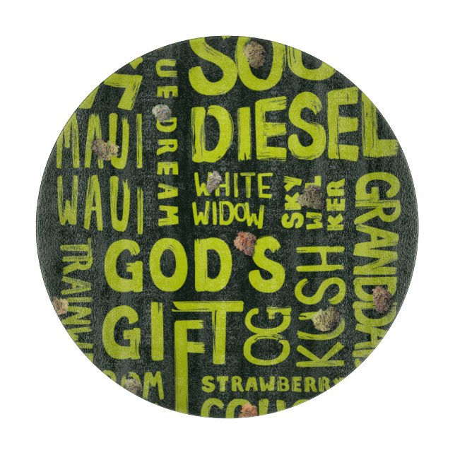 Nicknames Cutting Board (Front)