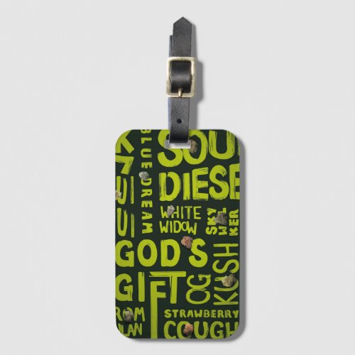 Nicknames Luggage Tag