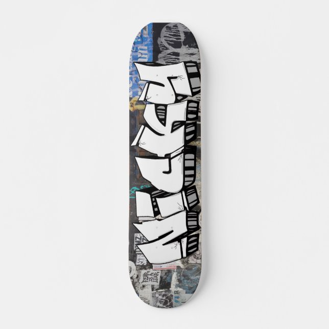 Nicky Graffiti Custom Personalized Cool Skateboard (Front)