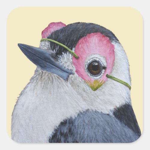 Nicky the nuthatch stickers