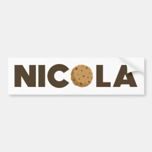 Nicola cookie bumper sticker
