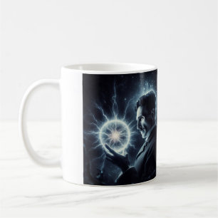 Nicola Tesla Caneca de Café Coffee Mug
