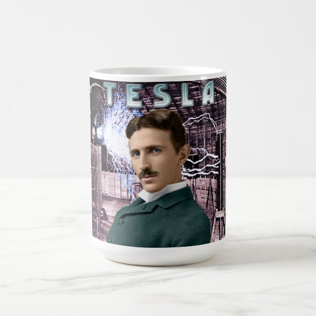 Nicola Tesla Coffee Mug (Center)
