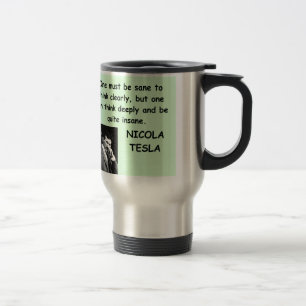 Nicola Tesla Travel Mug