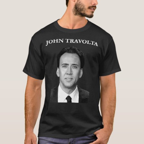Nicolas Cage John Travolta Face Off Menx27s Wome T_Shirt
