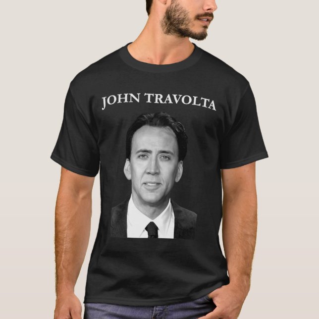 Nicolas Cage Johnravolta Face Off Men  friend T-Shirt (Front)