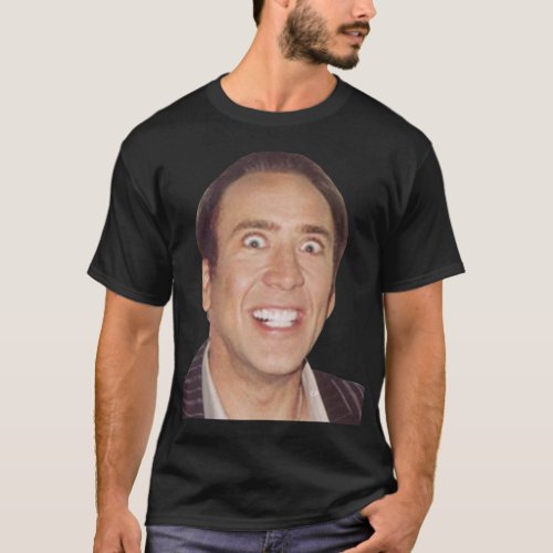 Nicolas Cage Meme   T_Shirt
