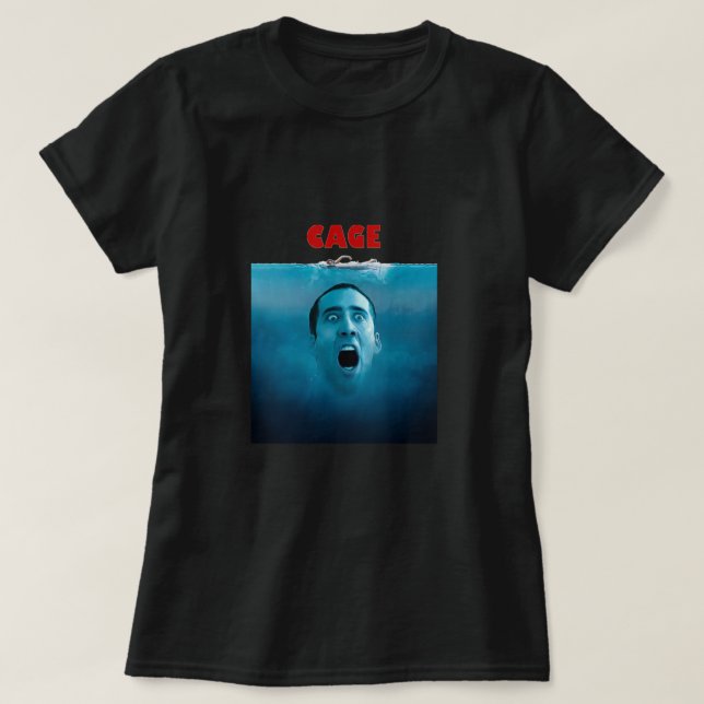 Nicolas Cage  T-Shirt (Design Front)