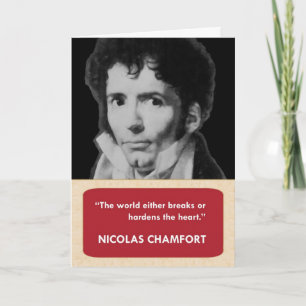 Nicolas Chamfort Anti-Valentine's Day Card