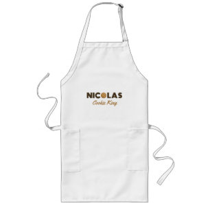 Nicolas cookie King long apron