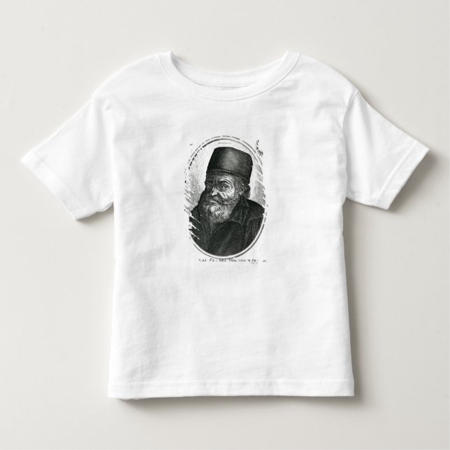 Nicolas Flamel engraved by Balthazar Moncornet Toddler T-shirt (Front)